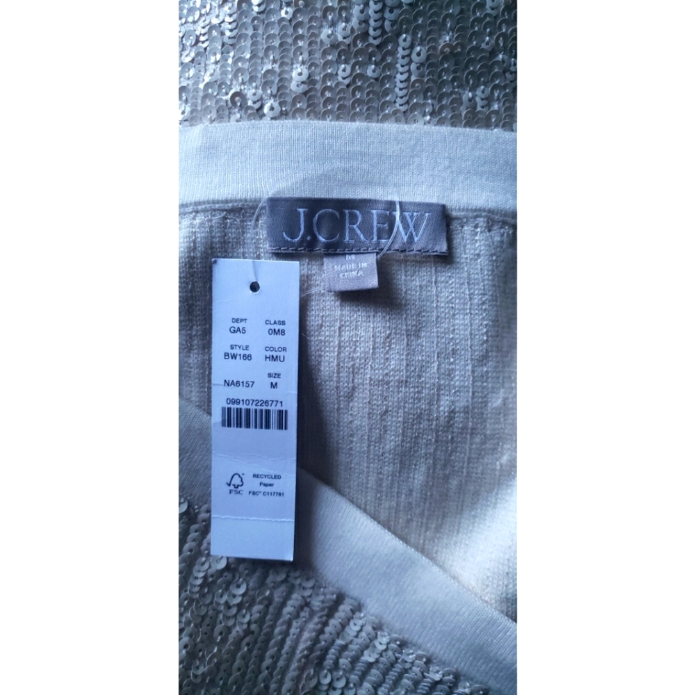 J.Crew Collection sequin sweater slip skirt - Picture 10 of 11
